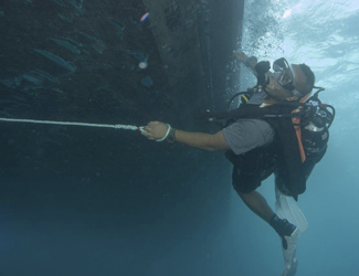 Inspection of Marine Vessel Hull